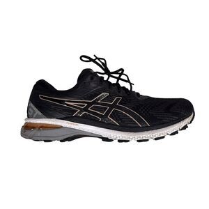 Women's GT-200 8 Black/Rose Gold Asics size 10.5‎